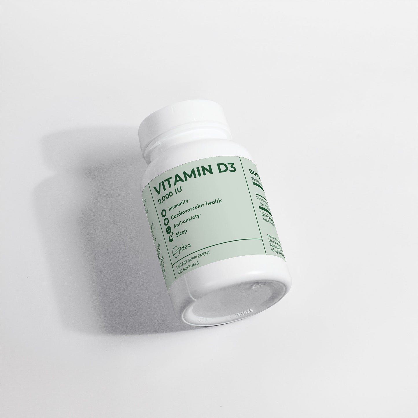 Vitamin D3 2000 IU Softgels