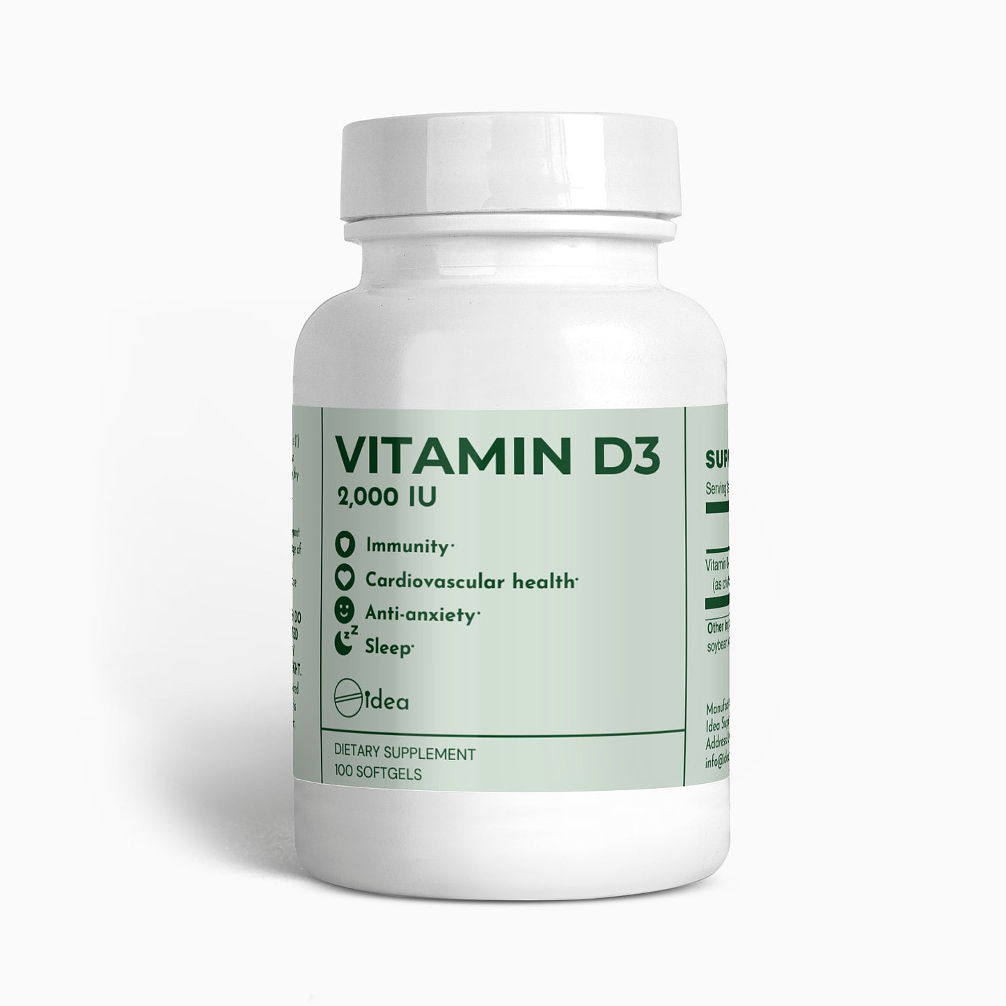 Vitamin D3 2000 IU Softgels