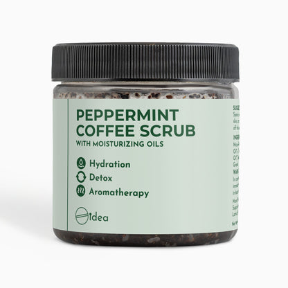 Peppermint Coffee Scrub