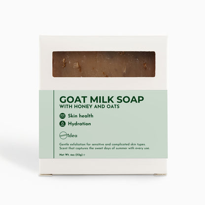 Goat Milk Soap with Honey and Oats