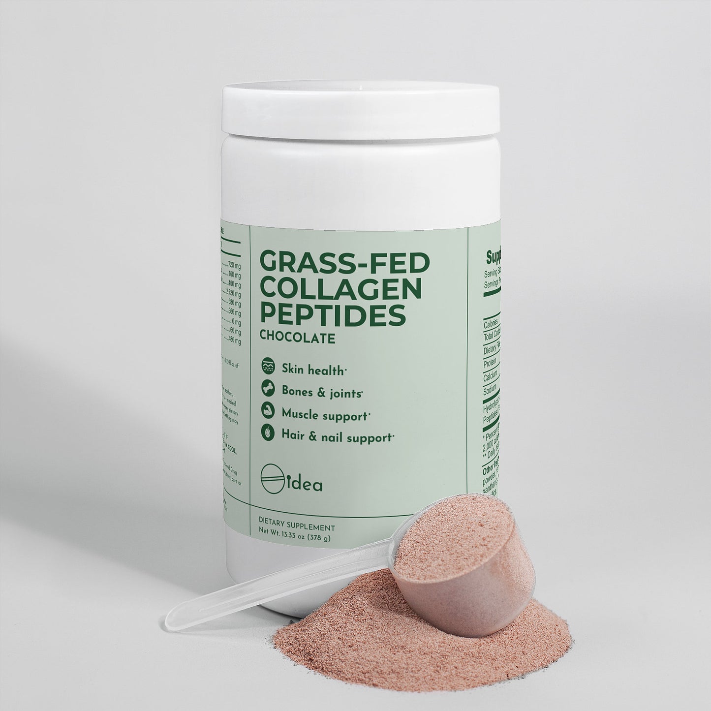 Grass-Fed Collagen Peptides Powder (Chocolate)