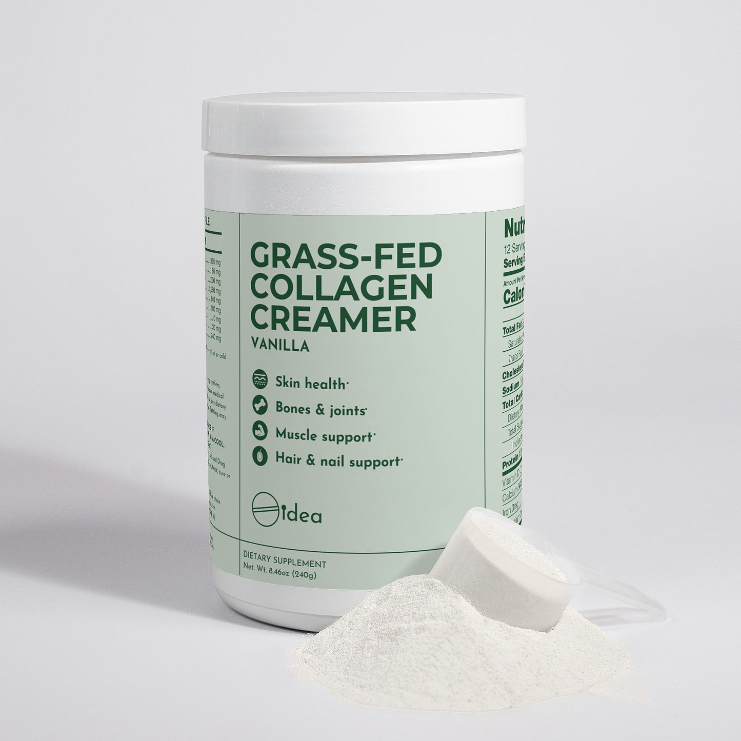 Grass-Fed Collagen Creamer for Coffee (Vanilla)