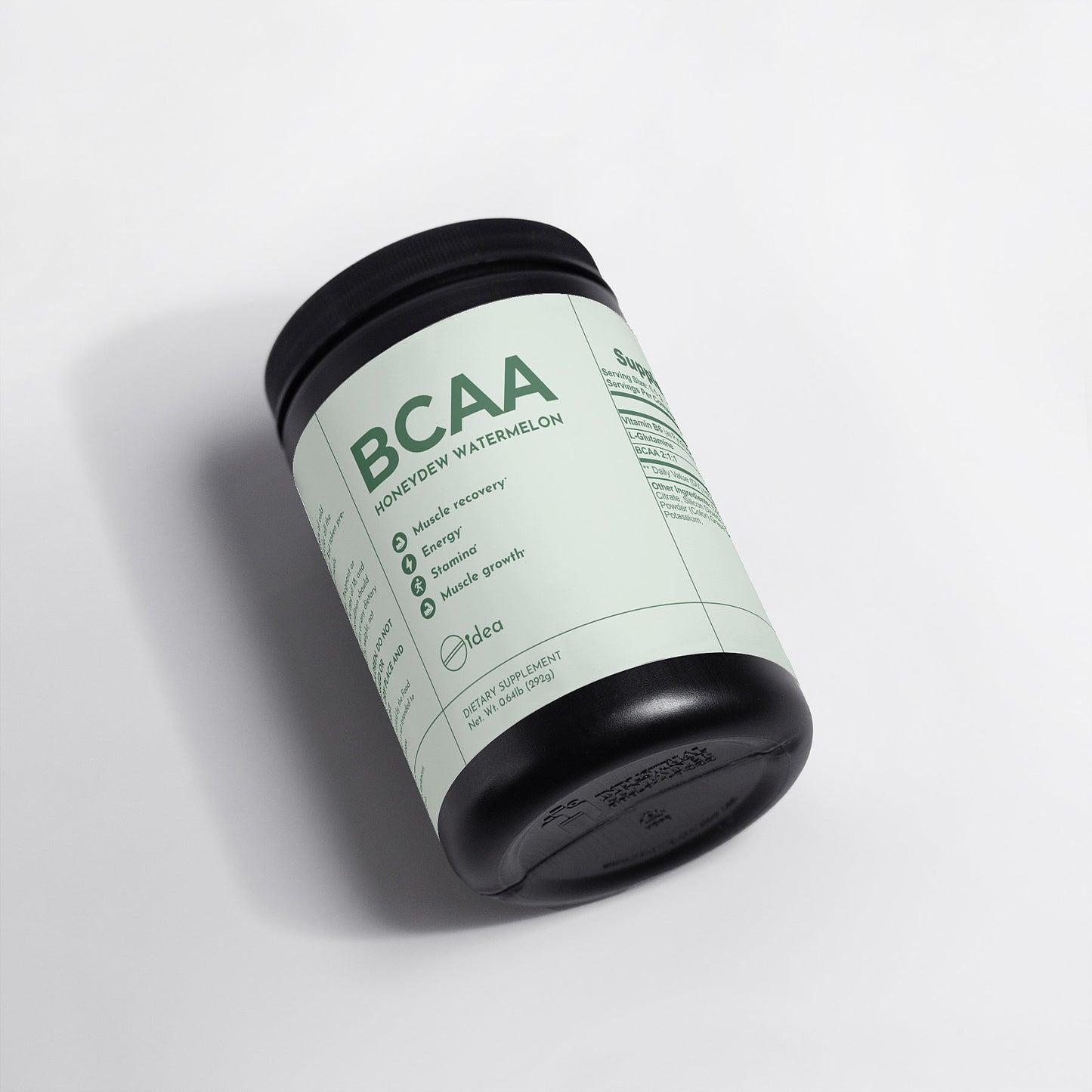 BCAA Post Workout Powder - Honeydew Watermelon Flavor