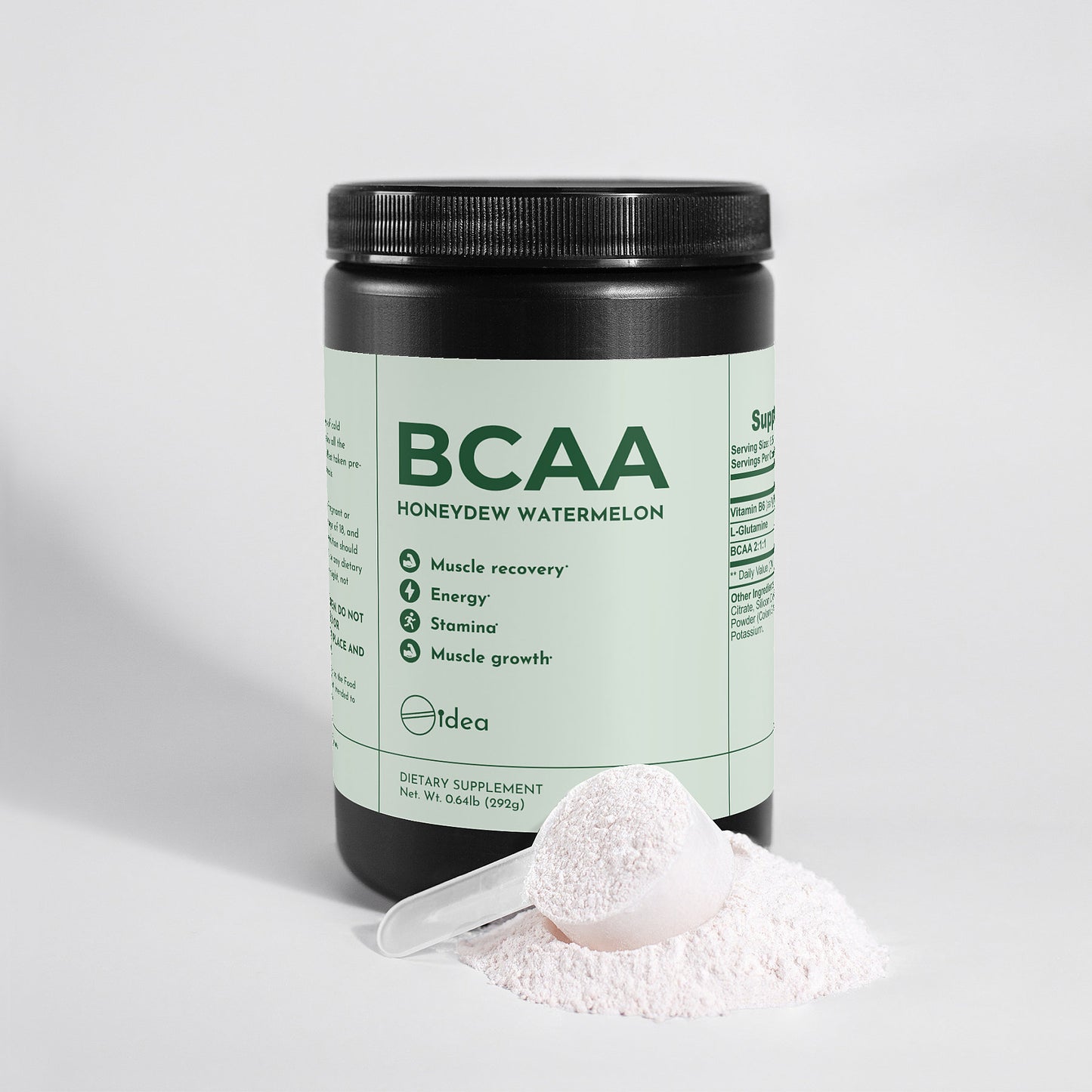 BCAA Post Workout Powder - Honeydew Watermelon Flavor