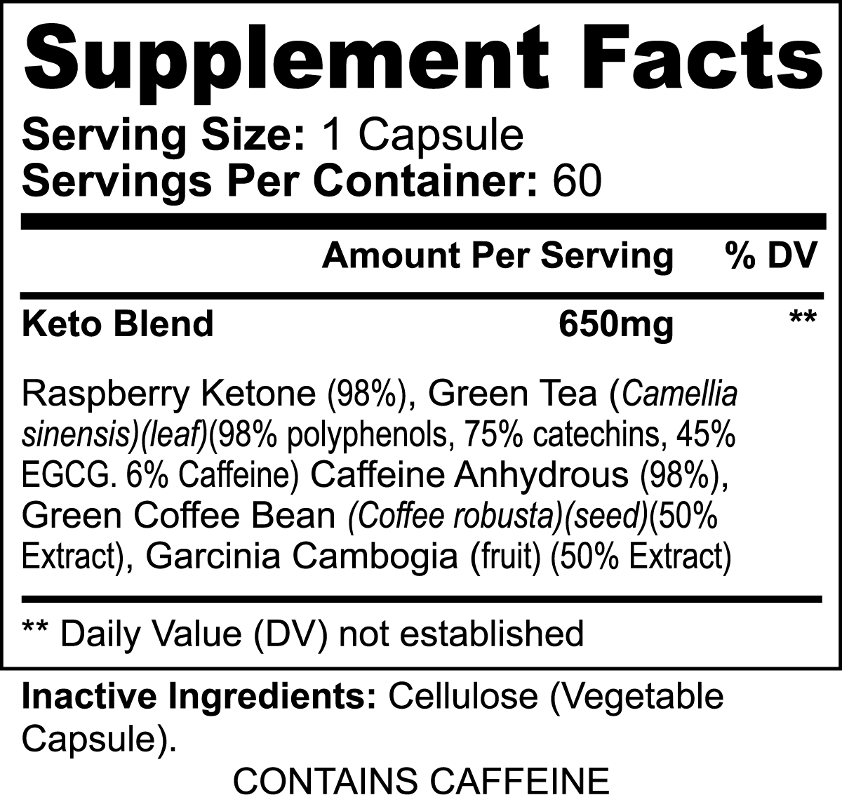 Keto Starter Capsules