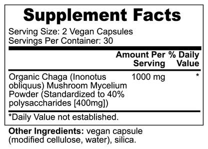 Organic Chaga Mushroom