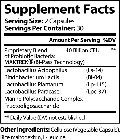 Pre and Probiotic Capsules