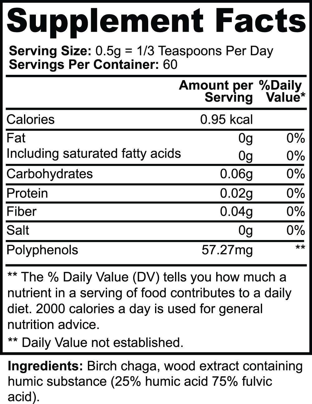 Chaga Microbiome Powder