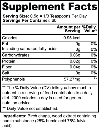 Chaga Microbiome Powder