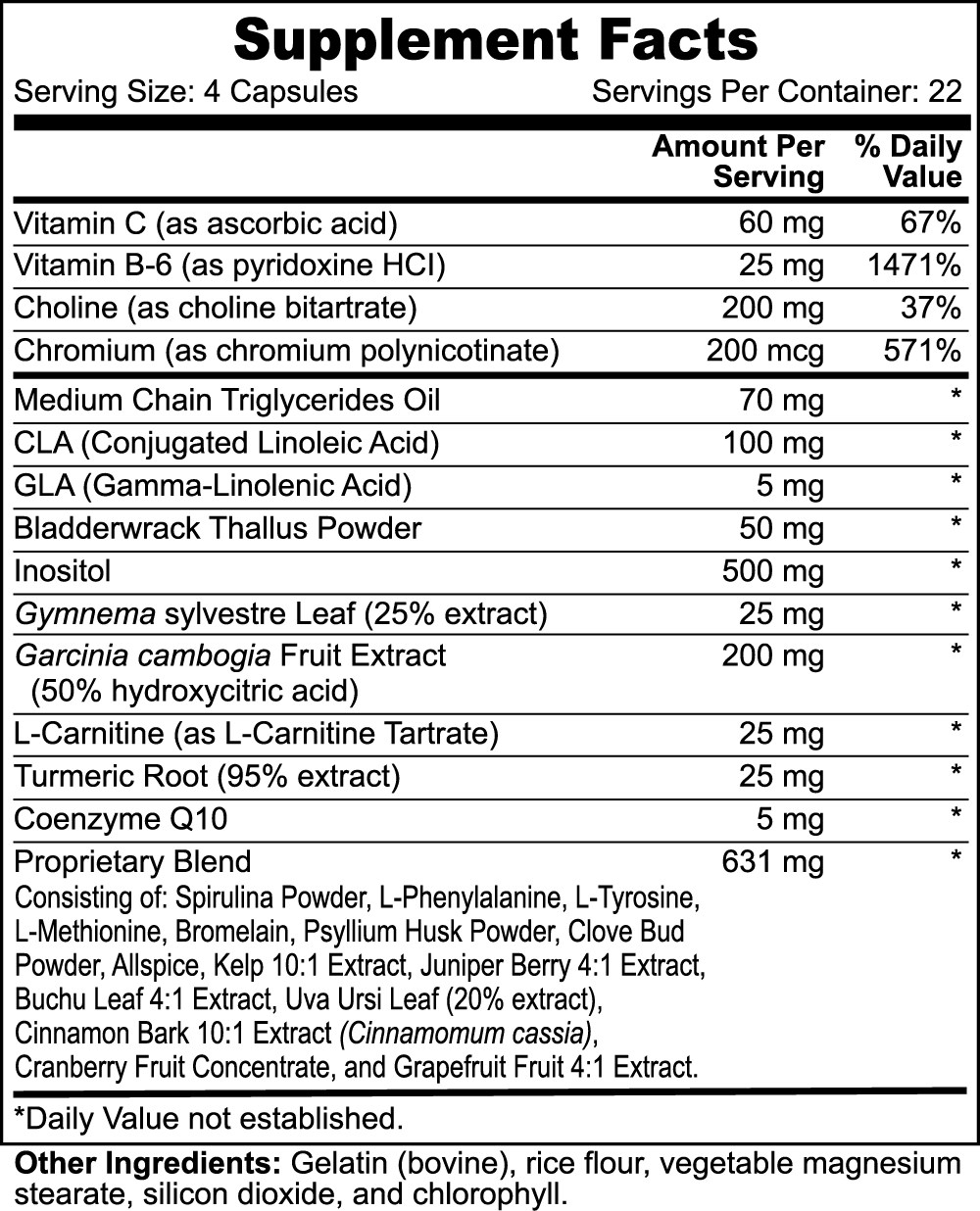 Thermogenic Fat Burner with MCT